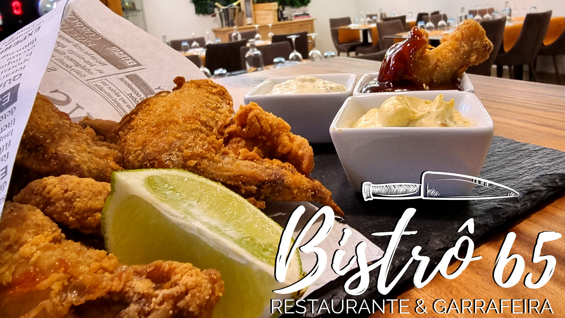 Asinhas de Frango Fritas