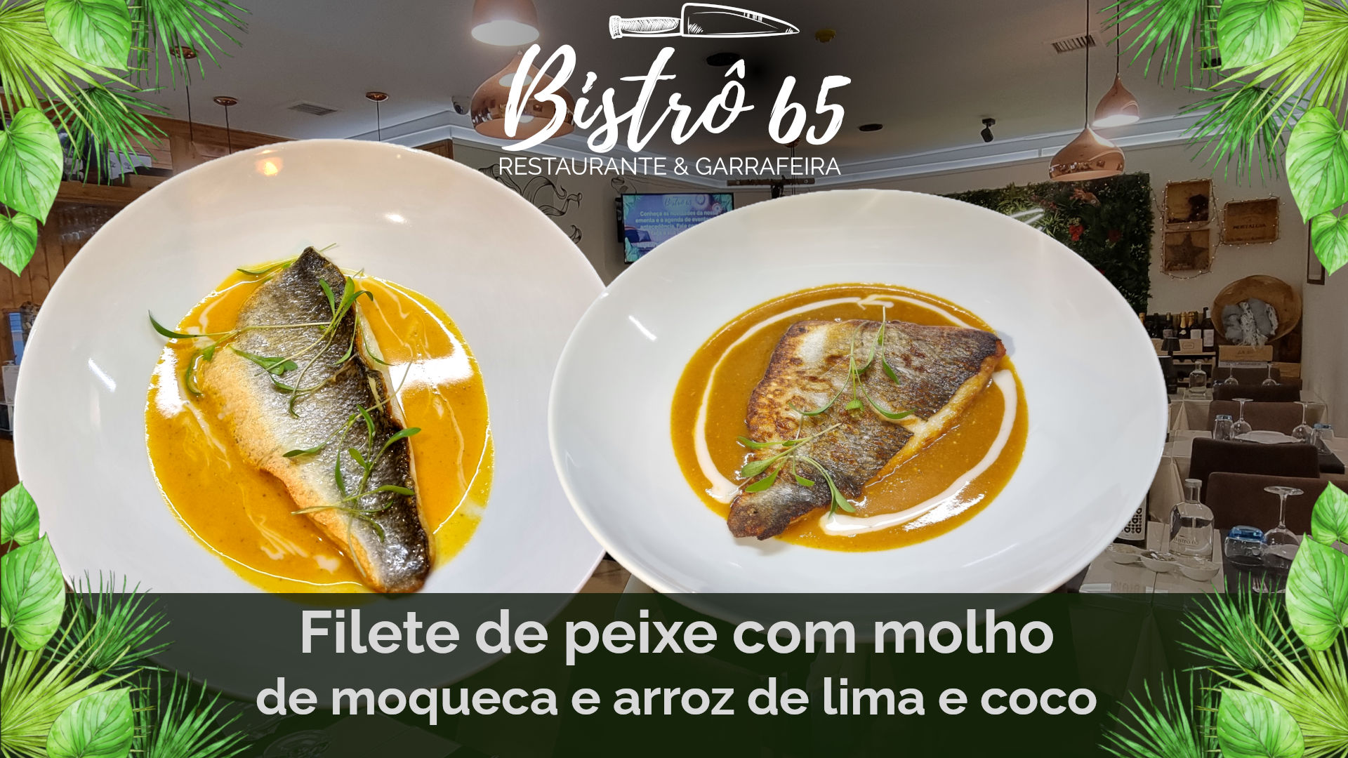 Filete de Peixe com Molho de Moqueca