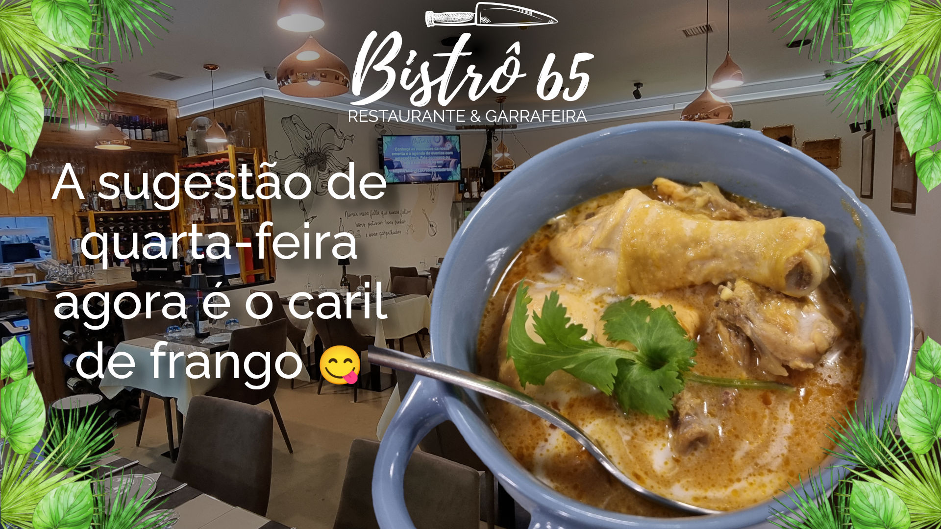 A sugestão de Quarta-feira