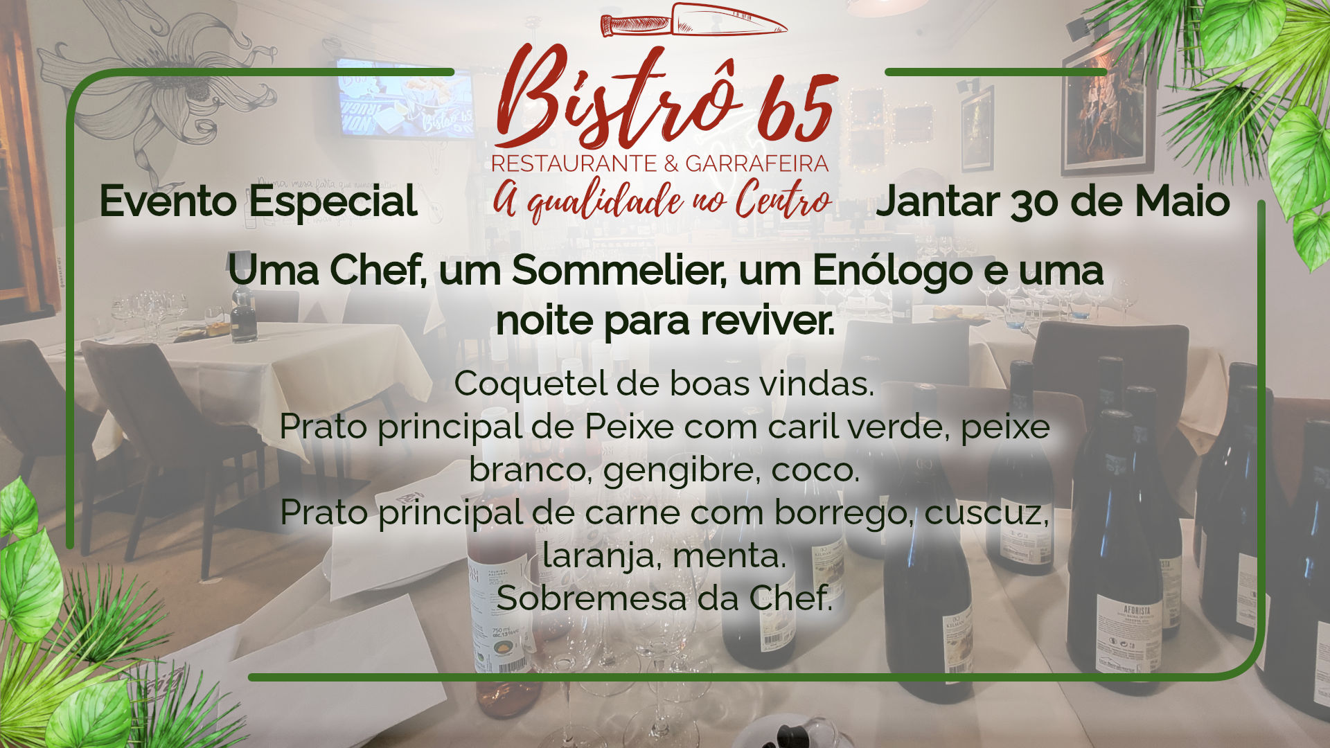 Evento Especial - Jantar