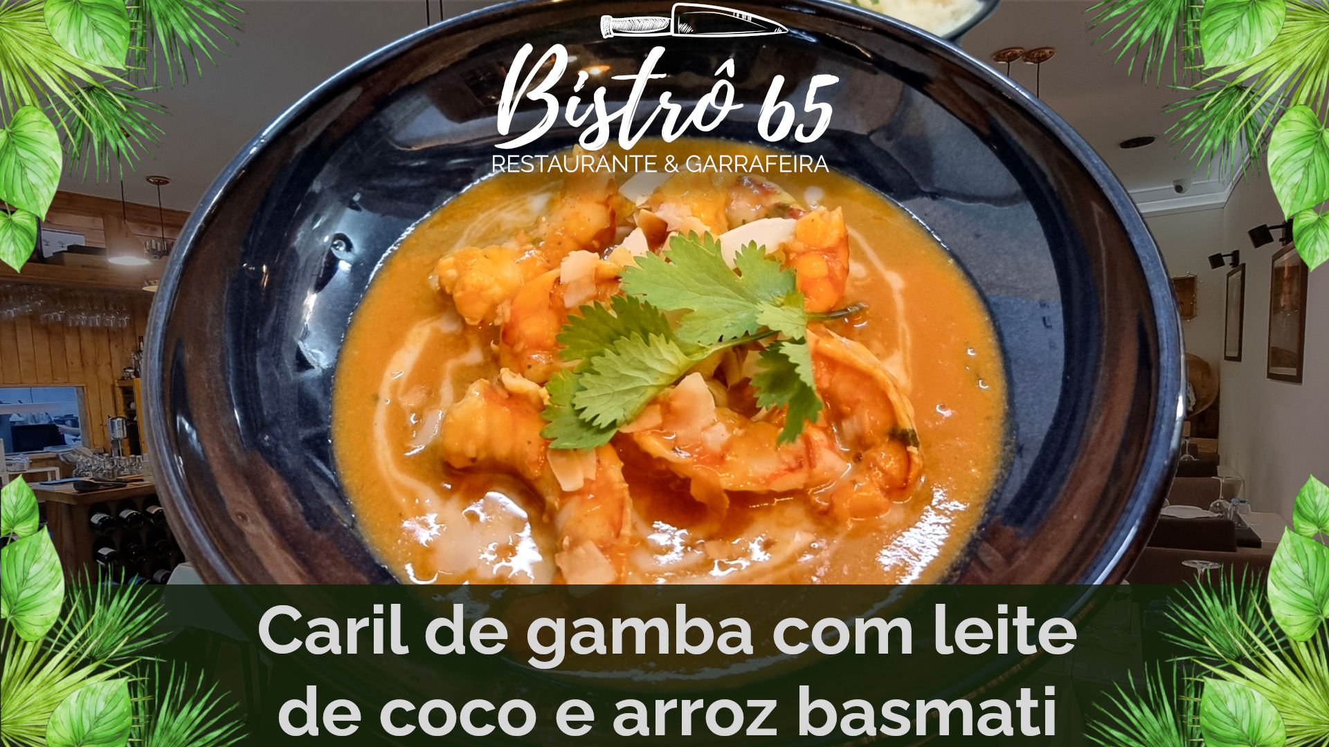 Caril de Gambas com Arroz Basmati
